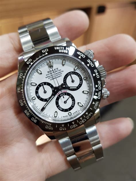 rolex pamda|Rolex daytona panda price chart.